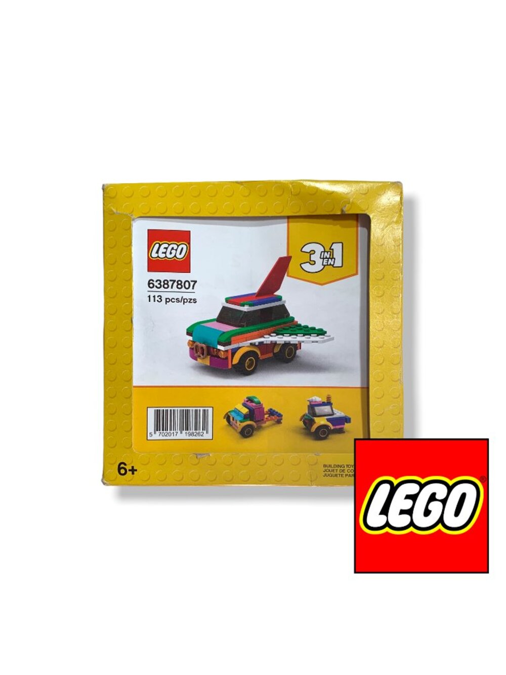 LEGO Promotional: 3 in 1 Rebuildable Flyer Car Set (6387807) - SEALED